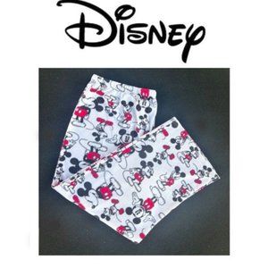 DISNEY MICKEY MOUSE Fleece Pajama Superminky Plush Pants All Mouse XL